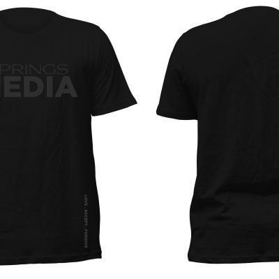 Crew Neck T Shirt - Media